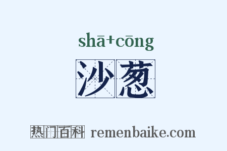 沙葱是什么意思的图片